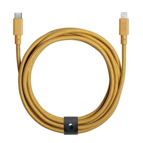 Native Union Belt XL Cable 3 metros Lightning a USB-C kraft