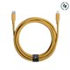 Native Union Belt XL Cable 3 metros Lightning a USB-C kraft