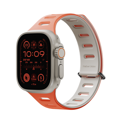 Native Union Active Magnetic correa reversible Apple Watch Ultra & 42/44/45 mm oxyfire