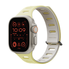 Native Union Active Magnetic correa reversible Apple Watch Ultra & 42/44/45 mm lemon