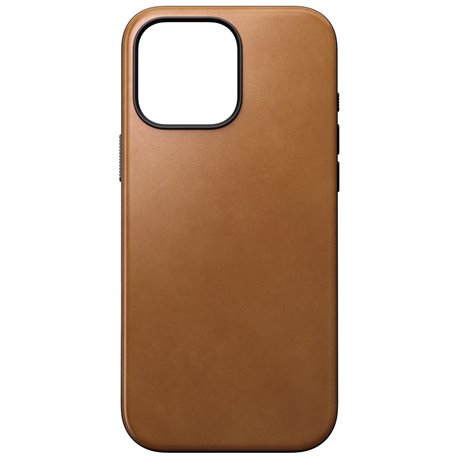 Nomad Modern Leather Case iPhone 16 Pro Max english tan