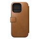 Nomad Modern Leather Folio iPhone 16 Pro english tan