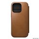 Nomad Modern Leather Folio iPhone 16 Pro english tan