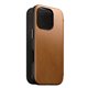 Nomad Modern Leather Folio iPhone 16 Pro english tan