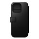 Nomad Modern Leather Folio iPhone 16 Pro negro