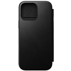 Nomad Modern Leather Folio iPhone 16 Pro Max negro