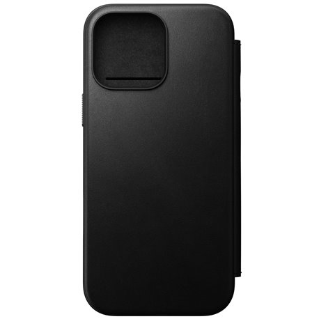 Nomad Modern Leather Folio iPhone 16 Pro Max negro