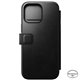 Nomad Modern Horween Leather Folio iPhone 16 Pro Max negro