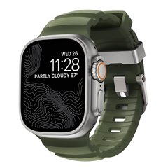 Nomad Rocky Point correa Apple Watch 45/49 mm green forest