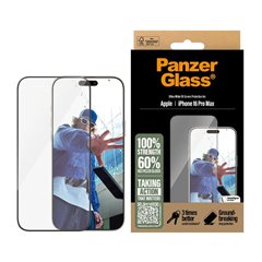 Cristal templado Panzer Glass Ultra Wide Fit iPhone 16 Pro Max