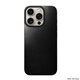 Nomad Horween Magnetic Leather Back iPhone 16 Pro negro