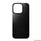 Nomad Horween Magnetic Leather Back iPhone 16 Pro negro