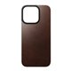 Nomad Horween Magnetic Leather Back iPhone 16 Pro marrón