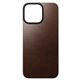 Nomad Horween Magnetic Leather Back iPhone 16 Pro Max marrón