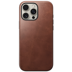 Nomad Modern Horween Leather Case iPhone 16 Pro Olde Dublin